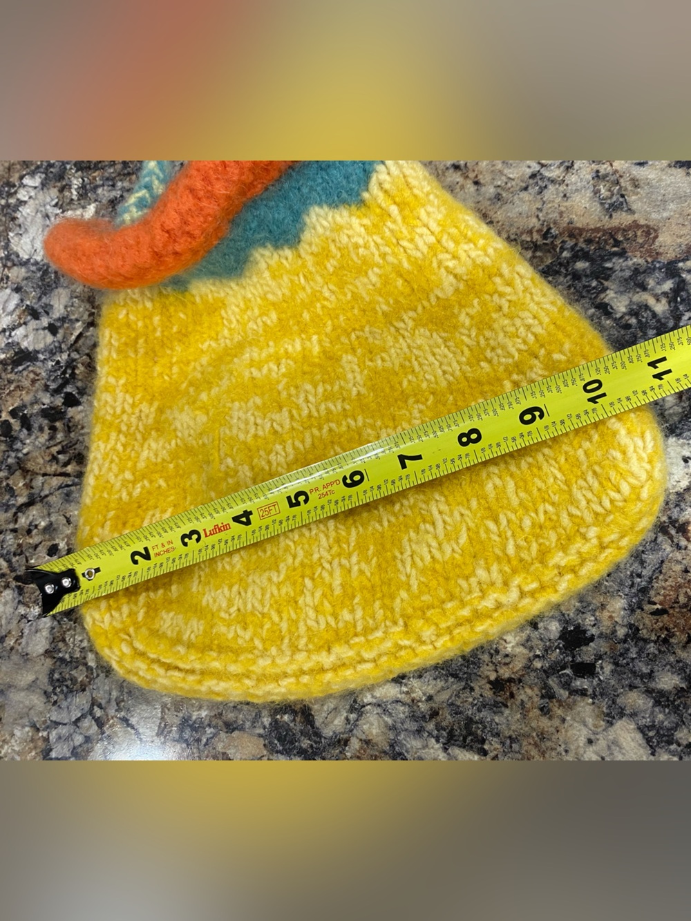 Handmade Crochet Granny Shoulder Bag Yellow Blue Orange Boho Cottagecore - Picture 4 of 6